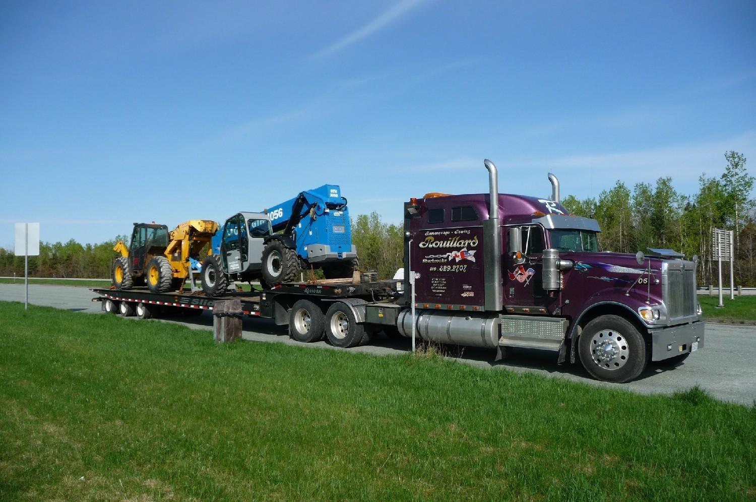 Transport de machinerie Rouillard